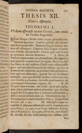 131-141, Theorema I - III
