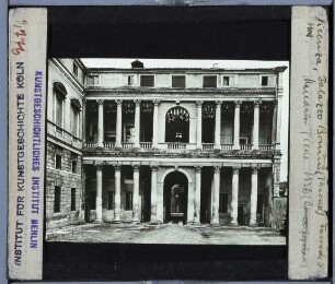 Vicenza, Palazzo Thiene Bonin Longare : Hofansicht