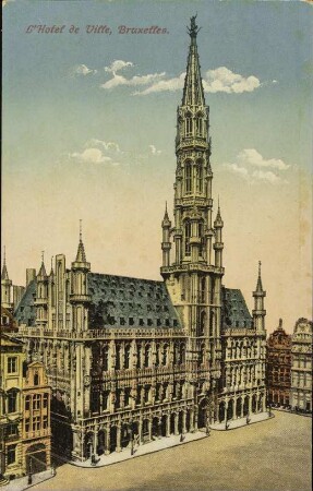 L'Hotel de Ville, Bruxelles.