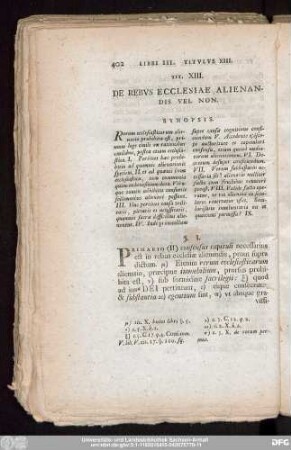 Tit. XIII. De Rebus Ecclesiae Alienandis Vel Non.