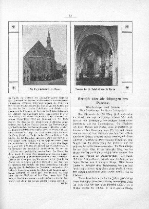 Abbildungen: Die St. Jakobi-Kirche in Nauen