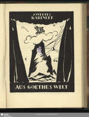Zweites Kabinett: Aus Goethes Welt
