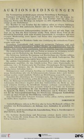 Auktionsbedingungen