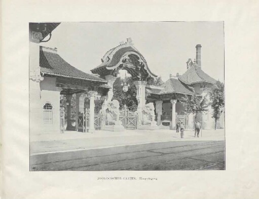 Zoologischer Garten. Haupteingang