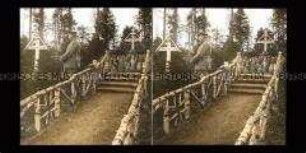 Soldatengräber im Vogesenwald