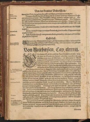 Von Meerhirßen, Cap. CLXXXIII
