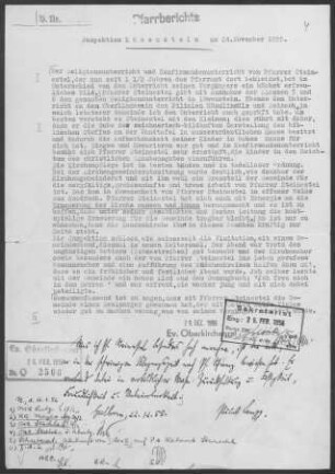 Löwenstein mit Hößlinsülz: Inspektionsbericht 1955