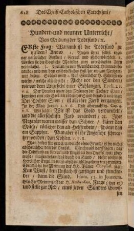 628-633, 109. Von Meidung der Todt-Suend