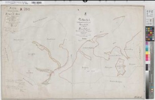 Aue (Berleburg), Separation der Feldmark Aue, Bl.4 Urkarte I Flur 2,3