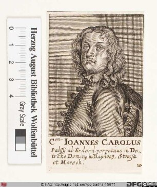 Bildnis (Johann) Carl Graf Pálffy
