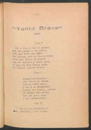 "Yunta Brava"