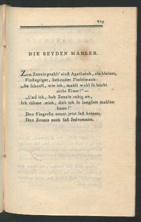 Die Beyden Mahler