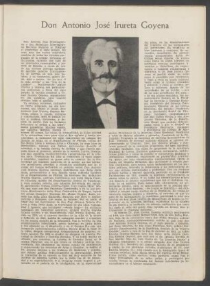 Don Antonio José Irureta Goyena