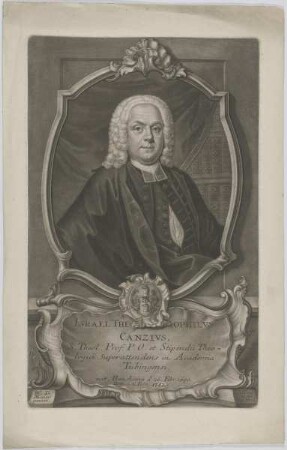 Bildnis des Israel Theophilvs Canzivs