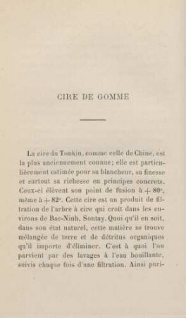 Cire de gomme