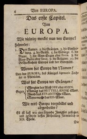 4-13, Das erste Capitel.-Das zweyte Capitel.