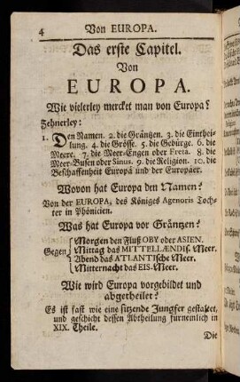 4-13, Das erste Capitel.-Das zweyte Capitel.