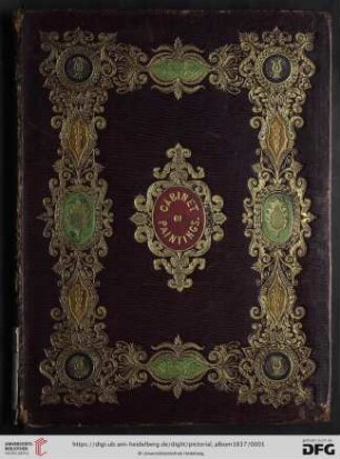 The Pictorial album: or cabinet of paintings for the year ...: Containing eleven designs, executed in oil colours : with illustrations in verse and prose
