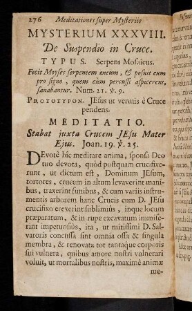 276-281, Mysterium XXXVIII - XL