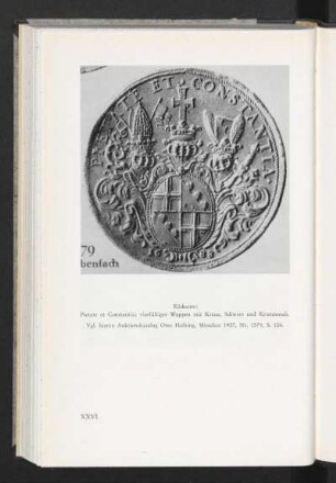 Taler aus dem Jahr 1688. Rückseite