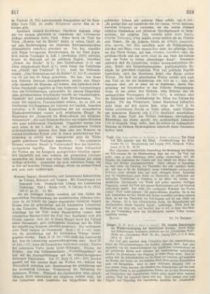 317-318 [Rezension] Krauss, Samuel, Griechische und lateinische Lehnwörter im Talmud, Midrasch und Targum