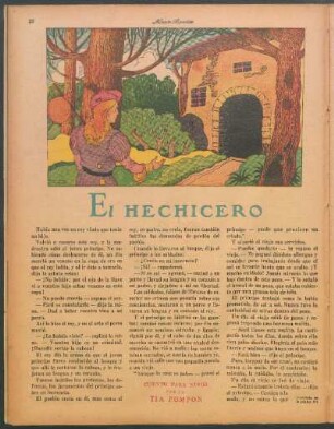 El hechicero : Cuentos para niños por la Tía Pompón