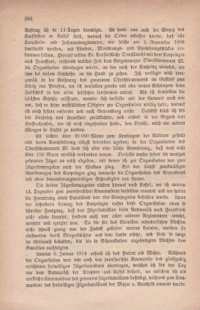 Theilnahme am Feldzug 1814 in Frankreich.