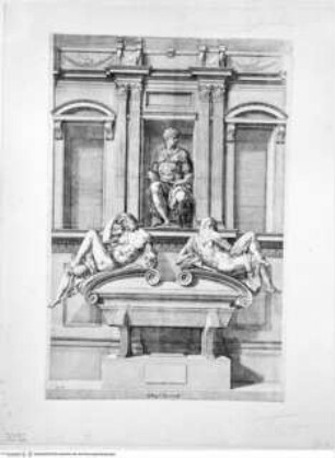 Florenz, San Lorenzo, Neue Sakristei: Grabmal des Giuliano de'Medici