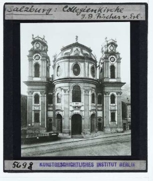 Salzburg, Kollegienkirche : Fassade
