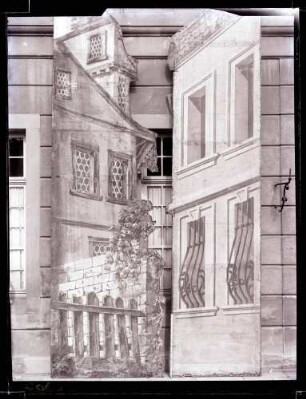 Schloßtheater; zwei Kulissen