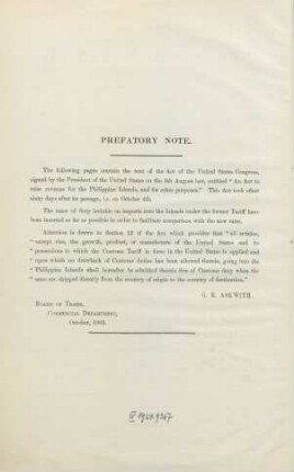Prefatory note