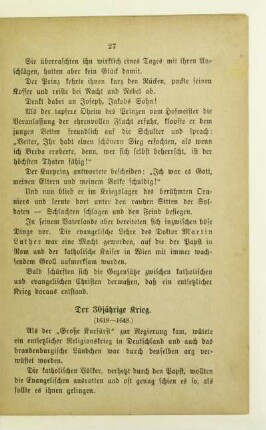 Der 30jährige Krieg