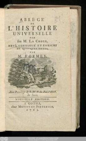 Abrégé De L'Histoire Universelle