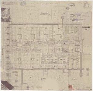 KohlenKesselhaus 2 [Fundamentplan, Deckblatt] [m. Änderungen 3.1.1935]