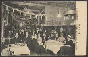 Ansichtskarte Restaurant "Zum Prager Schinken", Markgrafenstraße 18