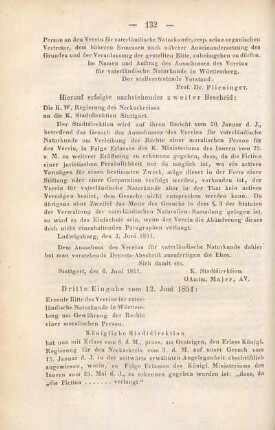 III. Kleinere Mittheilungen