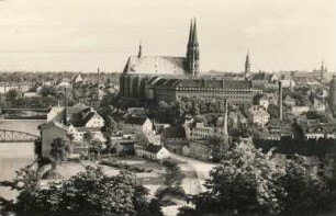 Blick auf Peter- und Paulskirche : Blick auf die Peter- und Pauls-Kirche in Görlitz