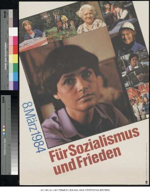 Originaltitel: Für Sozialismus und Frieden 8. März 1984