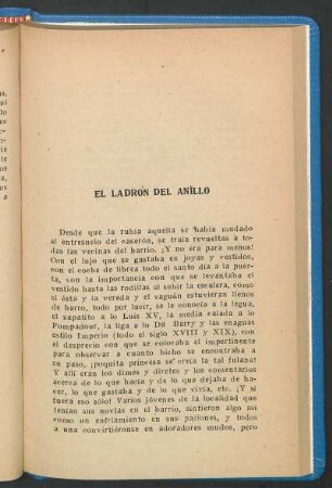 El ladrón del anillo