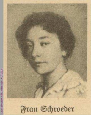 Porträt von Louise Schroeder