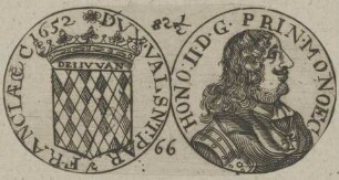 Bildnis des Honoratius II. von Monaco