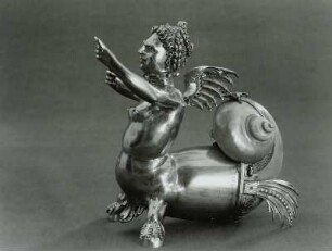 Gefäß in Gestalt einer Sirene