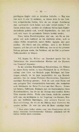 Ueber die Tiefseefacies des oberschwäbischen Miocäns und die Bryozoen von Ursendorf (Miller)
