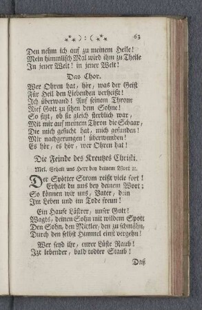 Die Feinde des Kreuzes Christi.