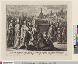 [Übertragung der Gebeine des Augustinus von Afrika nach Sardinien]