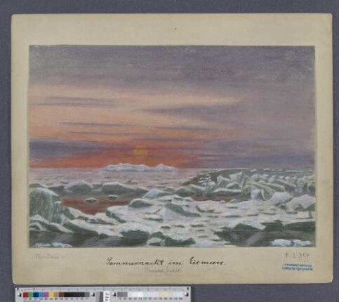 Sommernacht im Eismeere