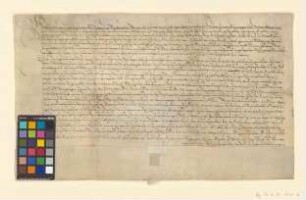 Obligation über 1500 Taler, die Christoff v. Ribbeck der Stadt Brandenburg (Alt- und Neustadt) leiht.