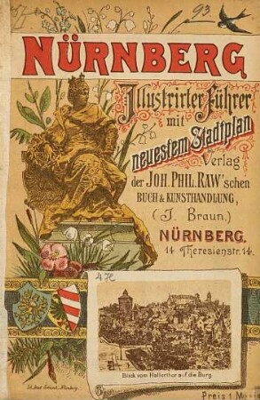 Illustrirter Führer durch Nürnberg : Mit neuestem Stadtplan und 46 Illustrationen
