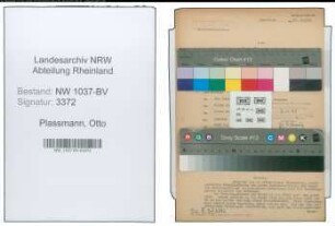 Entnazifizierung Otto Plassmann , geb. 05.10.1908 (Assessor)