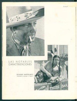 Las notables caracterizaciones - Richard Barthelmess